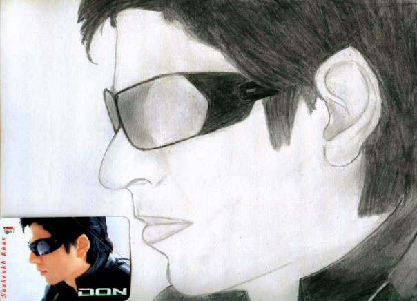 Shah Rukh Khan Drawing by Vaibhav Rastogi  Saatchi Art